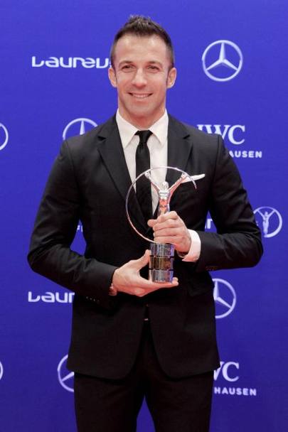 Laureus World Sports Awards 2016. Berlino. Alessandro Del Piero. (Olycom)
